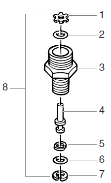 EP2400 Transducer Assembly Parts